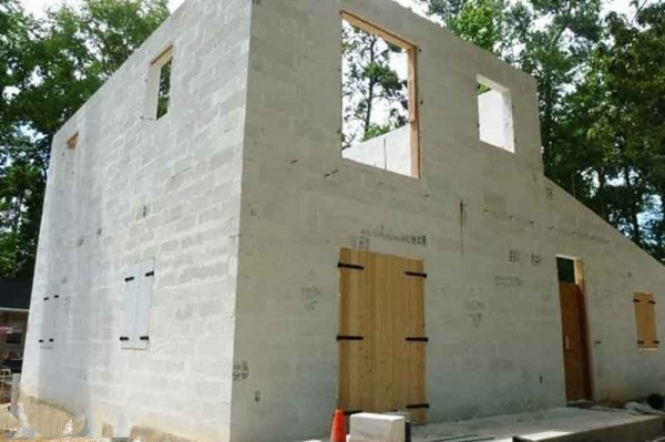 Thời gian hoàn thành xây dựng nhà bằng vật liệu mới nhanh hơn kiểu truyền thống rất nhiều