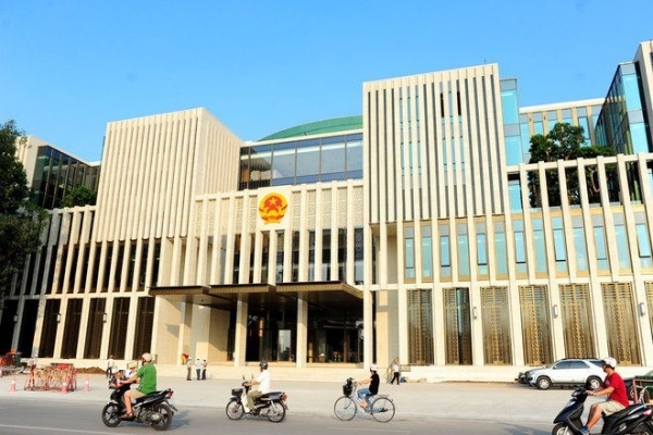 Tấm panel ALC được sử dụng tại tòa nhà Quốc Hội Việt Nam