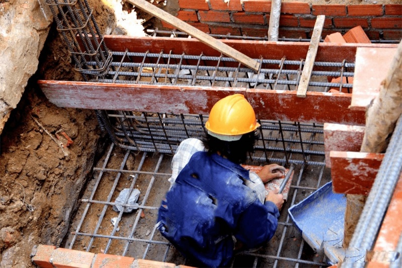 kết cấu móng băng nhà 3 tầng 6