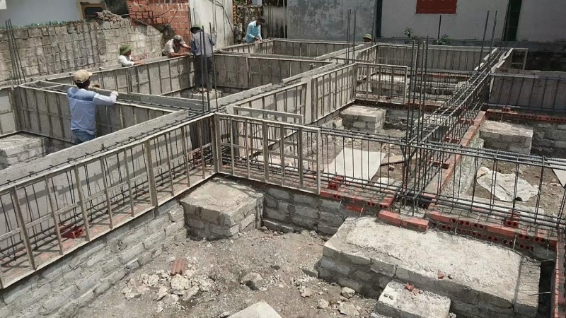 Phương pháp xây móng