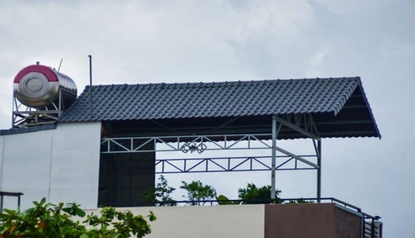 Lựa chọn kiểu mái tôn sân thượng đẹp, phù hợp