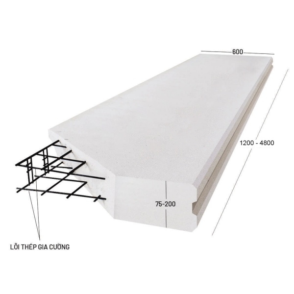 Tấm panel bê tông khí chưng áp