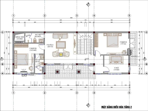 Bản vẽ thiết kế mạng điện trong nhà
