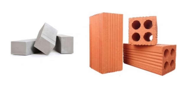 Gạch AAC và gạch đỏ