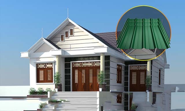 Chọn tôn lợp mái phù hợp với kiến trúc ngôi nhà