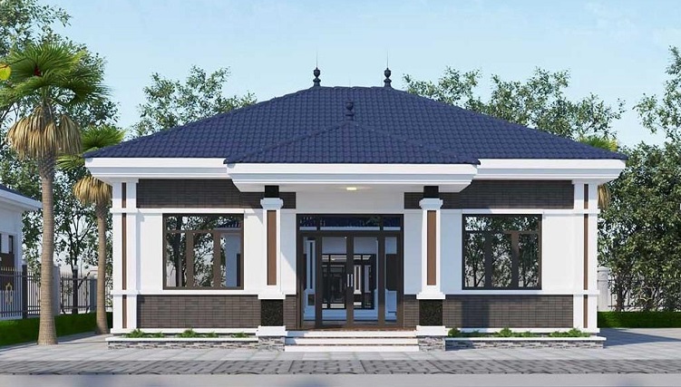5 cách phối màu sơn mặt tiền nhà hợp xu hướng-1