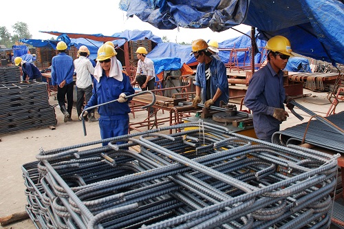 Sắt phi 8 được dùng rộng rãi trong ngành xây dựng