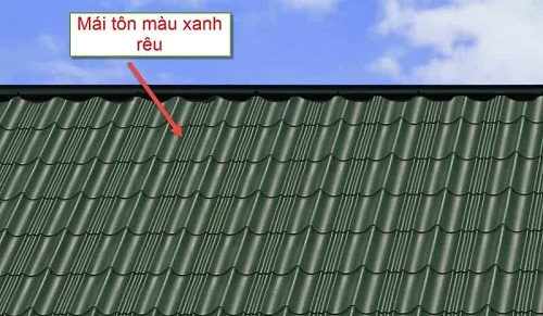 Màu xanh rêu tạo cảm giác tươi mát, dễ chịu và hỗ trợ chống nóng