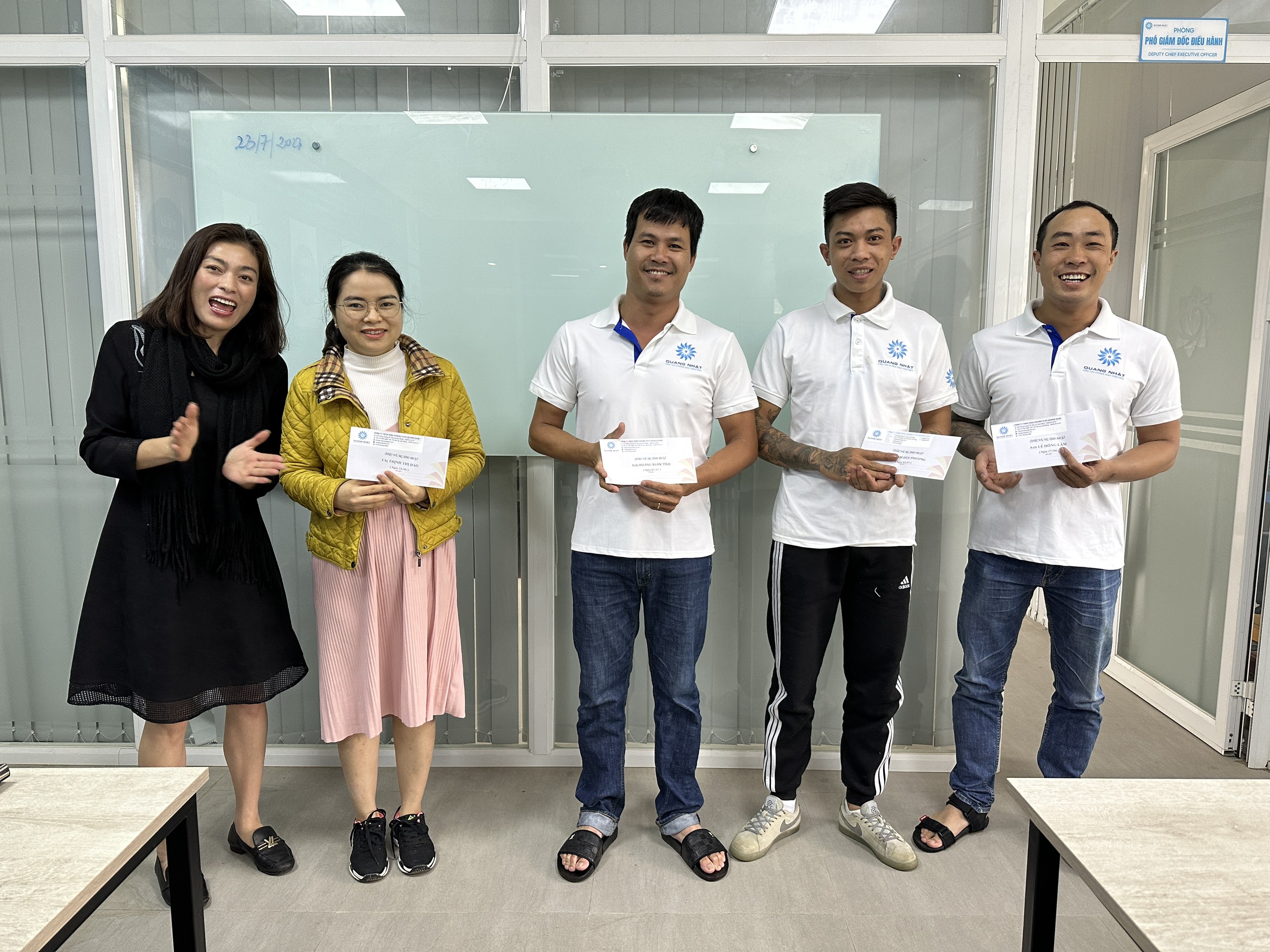 Chúc mừng Nhân viên có Sinh Nhật trong tháng 6 & 7